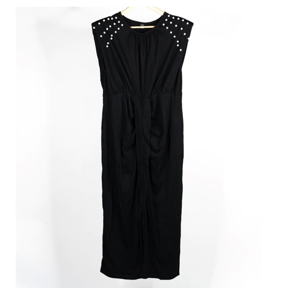Ladies Shein Curve Beaded Shoulder Dress